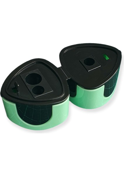 MK-1015 Atık Hazneli 3 Bıçaklı Kalemtraş
