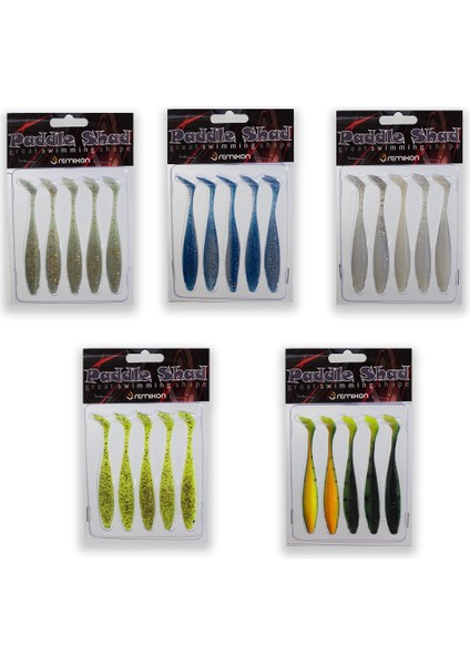 Remıxon Paddle Shad 9cm (5AD),RENK:012