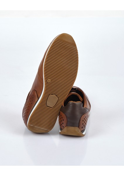 Minimalist Deri Erkek Sneaker - Günlük Spor Ayakkabı fırsatları