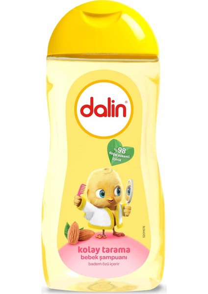 200 Ml Dalin Bebek Şampuanı Kolay Tarama Badem Özlü
