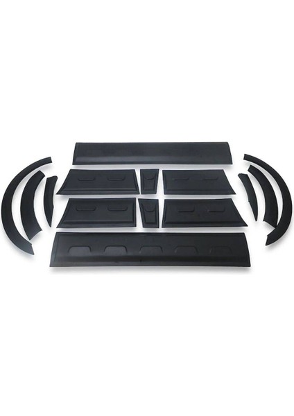 Ford Transit Çamurluk ve Kapı Dodik Seti Abs 14 Parça Kısa Şase 2006-2013 Arası