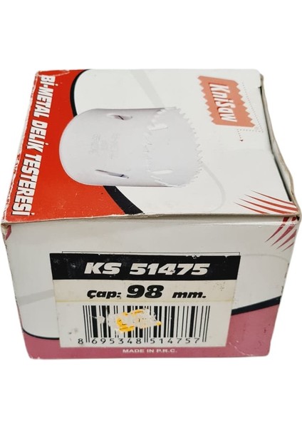 Bi Metal Delik Testeresi 98 mm (Ks 51475) modelleri