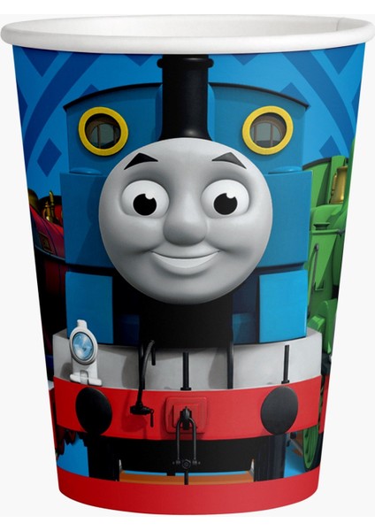 Thomas ve Arkadaşları 50X70 cm Afişli Doğum Günü Konsepti Afişli 24 Kişilik Thomas ve Arkadaşları Doğum Günü Seti modelleri