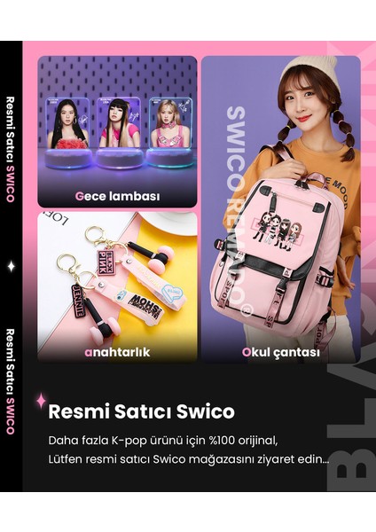 Kpop Blackpink Temalı Ppeu Peluş Oyuncak Anahtarlıklar (Yurt Dışından) fiyatları