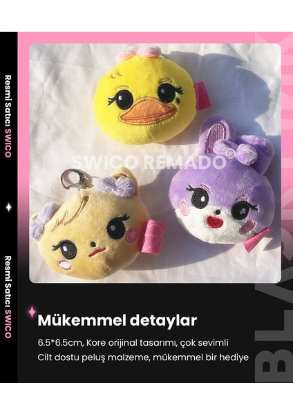 Kpop Blackpink Temalı Ppeu Peluş Oyuncak Anahtarlıklar (Yurt Dışından) fırsatları