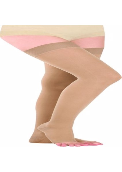 Uyluk Boyu Varis Çorabı (Ten Bej Rengi) Orta Basınç Ccl2 fiyatları