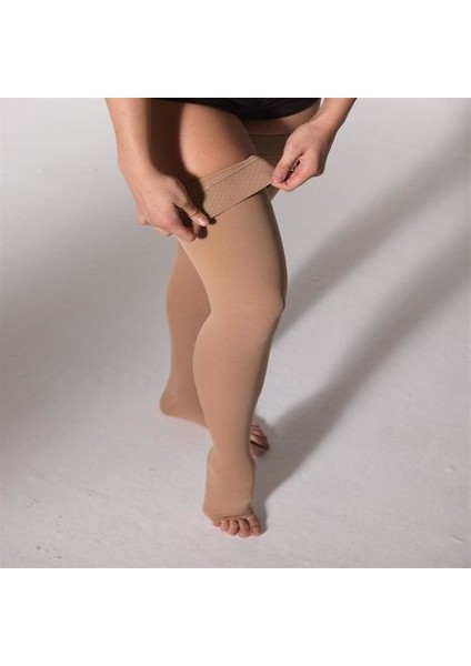 Uyluk Boyu Varis Çorabı (Ten Bej Rengi) Orta Basınç Ccl2 fırsatları