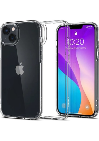 Meri Case Apple iPhone 14 Plus Uyumlu Darbe Emici Antişok Şeffaf Kılıf Arka Kapak