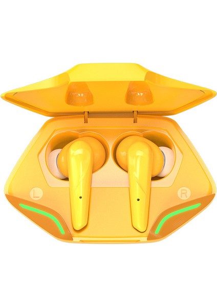 Spor Oyun Kulaklığı Tws Gürültü Azaltma Çift Modlu Kulaklıklı Kablosuz Bluetooth Kulaklık Oyuncular Için Temel Kulaklıklar (Yurt Dışından)