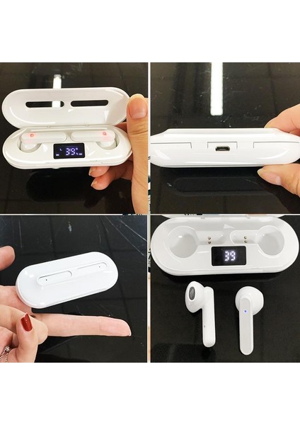 Kulak Içi Oyun Kablosuz Kulaklık 36D Ses Kulakiçi Ağır Bas Stereo Ses Müzik Kulaklık Tws Bluetooth 5.2 Kulaklık (Yurt Dışından) fiyatları