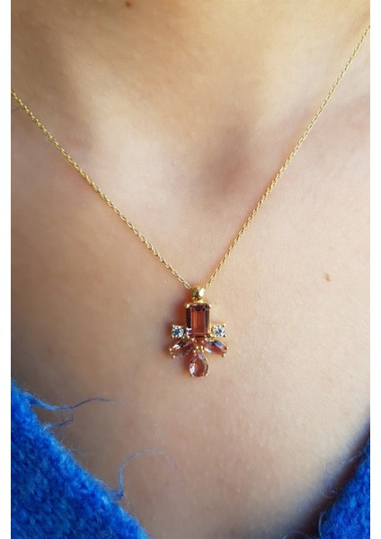 Kadın 925 Ayar Gümüş Kolye