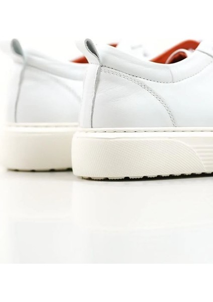M3-B Beyaz Hakiki Deri Erkek Spor Ayakkabı & Sneaker fırsatları
