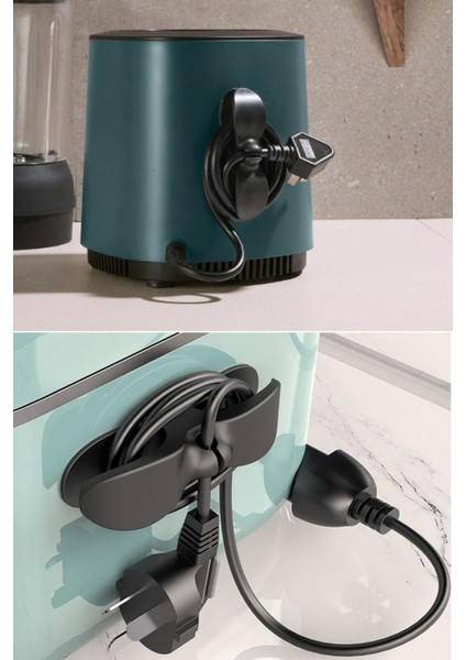 2 Adet Airfryer Hava Fritözü Aksesuarı Kablo Düzenleyici Airfryer Aksesuar Tüm Airfryer’lara Uyumlu Kablo Düzenleyici Aparat