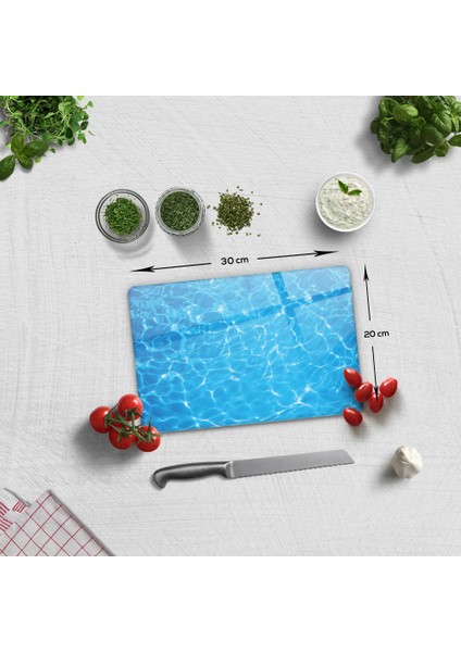 Deniz Baskılı | Cam Kesme Tahtası - Cam Kesme Tablası | 20cm x 30xm fiyatları