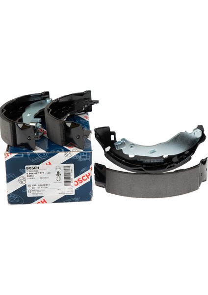 Citroen C-Elyse Arka Fren Balata Takımı Kampana Bosch Marka 1606631180