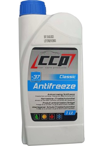 Ccp Car Care Products Antifriz Soğutma Sıvısı -37C 1 Litre