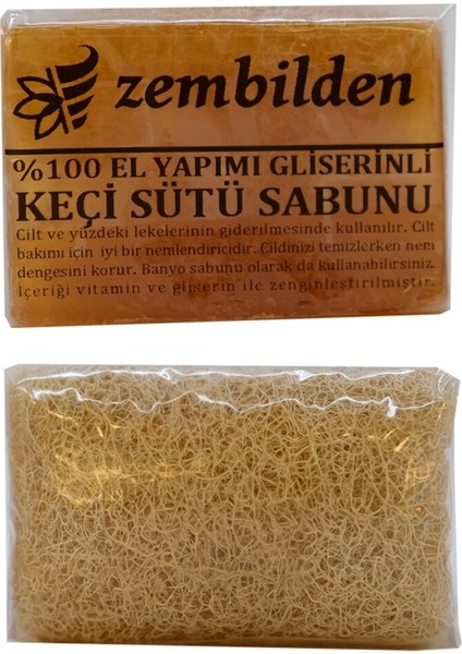 Zbd Keçi Sütü Sabunu Lifli 120 gr 5 Adet