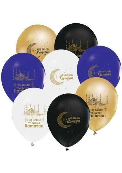Hoşgeldin Ramazan Baskılı Balon 10 Adet