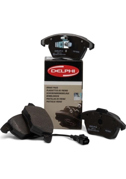 Volkswagen Golf 5 2005 - 2010 Ön Fren Balatası Delphi Marka 3C0698151B