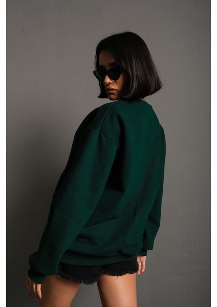 Kadın Oversize Las Vegas Baskılı Sweatshirt fırsatları