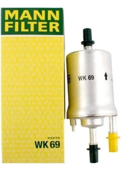 Skoda Superb 1.4 Tsı Benzin Filtresi 6.6 Bar Mann Marka 1K0201051B