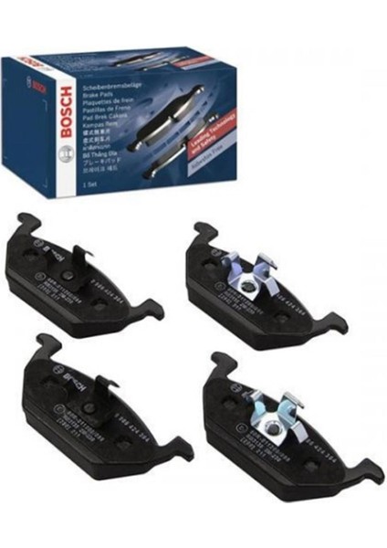 Skoda Fabia 2000 Model Sonrası Ön Fren Balata Takımı Bosch Marka 6Q0698151