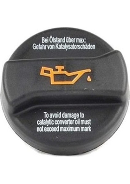 Skoda Fabia 2000-2015 Model Arası Yağ Dolum Kapağı Topran Marka 06B103485C