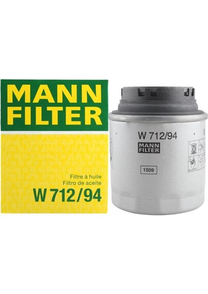 Skoda Fabia 1.2 Tsı (Cbzb) Yağ Filtresi Mann Marka 03C115561D