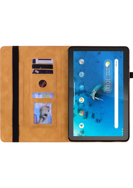 Lenovo Tab M10 TB-X605 Sarı Için Tablet Kılıfı (Yurt Dışından)