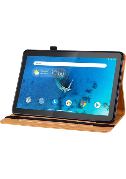 Lenovo Tab M10 TB-X605 Sarı Için Tablet Kılıfı (Yurt Dışından)