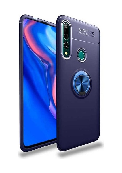 Honor 9x / Huawei Y9 Darbeye Dayanıklı Arka Kapak Stand Olabilen Ravel Kapak (Yurt Dışından)