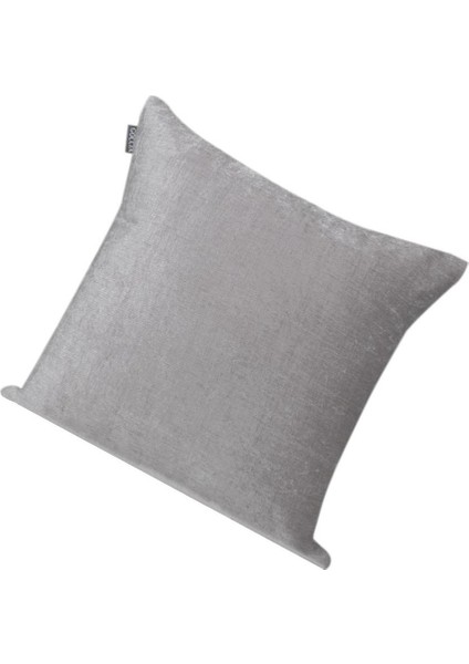 2'lı Kadife Şönil Kırlent Kılıfı Gri indirimleri