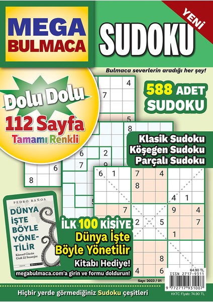 Sudoku Bulmaca 2023/01