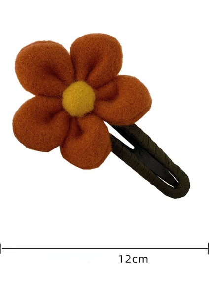 Peluş Çiçek Saç Tokası (Yurt Dışından) fırsatları