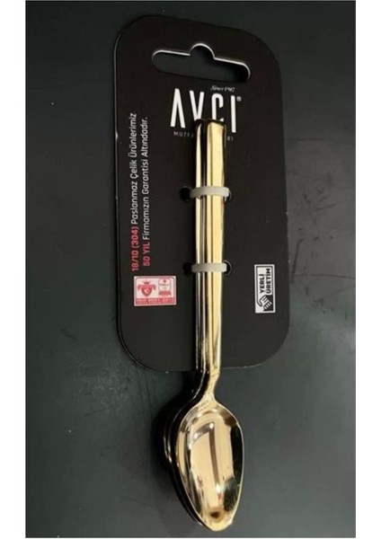 Avc 957 Klasik Gold Çay Kaşığı 3 Lü