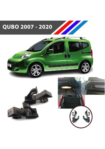 Fiat Qubo Bagaj Pandizot Braket Tutucu 2 Adetli Set 2007 - 2018 M797-5