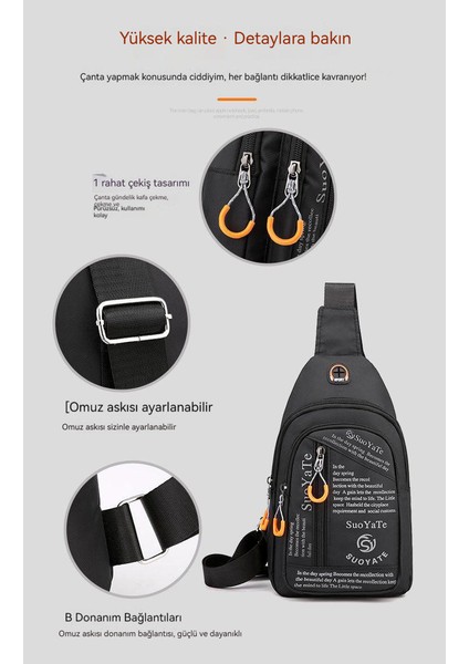 Su Geçirmez Çapraz Sırt Çantası (Yurt Dışından) fırsatları