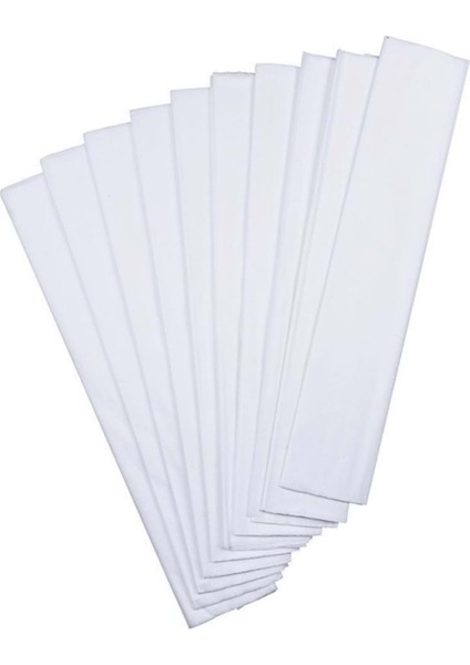 Beyaz Renk Krapon Kağıdı 100 Adet 50 x 200 cm fiyatları