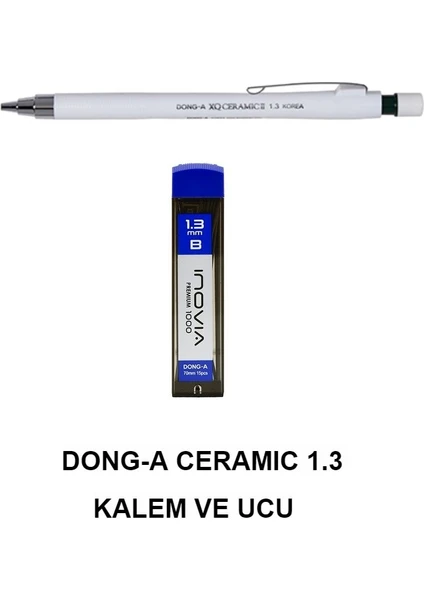 Xq Ceramic Iı Versatil Kalem 1,3mm Beyaz ve Ucu