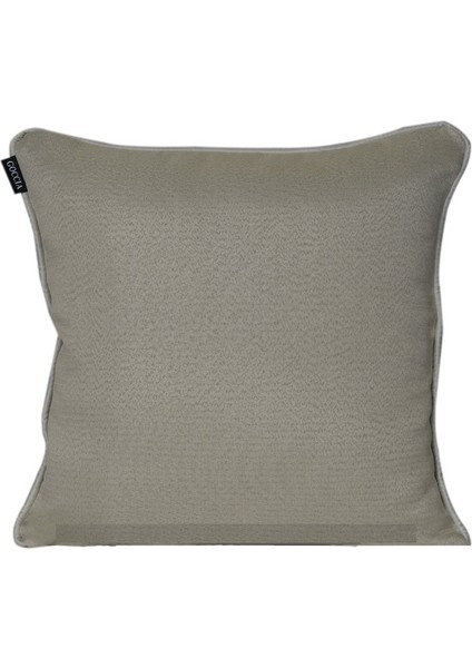 2'lı İsle Keten Görünümlü Fitilli Kırlent Kılıfı Ekru indirimleri