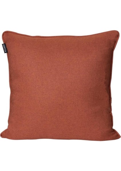 2'li Pamuk Dokulu Dokuma Kırlent Kılıfı Kiremit fırsatları