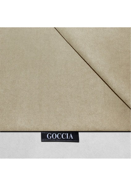 2'li Kadife Dokulu Dikdörtgen Kırlent Kılıfı Krem