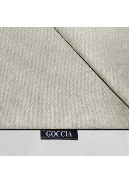 4'lü Kadife Dokulu Kırlent Kılıfı Açık Krem