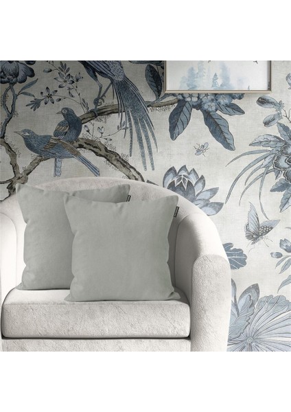 Kırlent Yastık Dekoratif Soft Koltuk Sırt Kadife Dokulu Hediyelik Taş 2'li