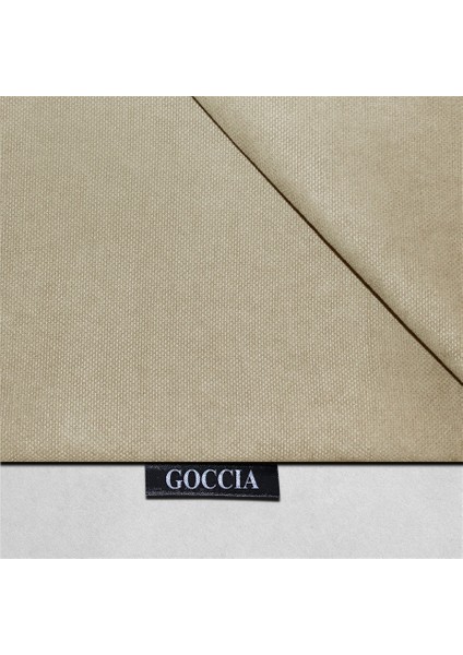 4'lü Kadife Dokulu Kırlent Kılıfı Krem