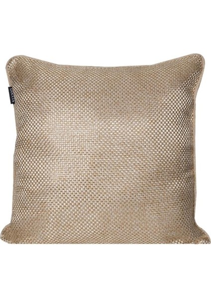 4'lü Hasır Dokulu Fitilli Çift Taraflı Kırlent Kılıfı Koyu Krem indirimleri