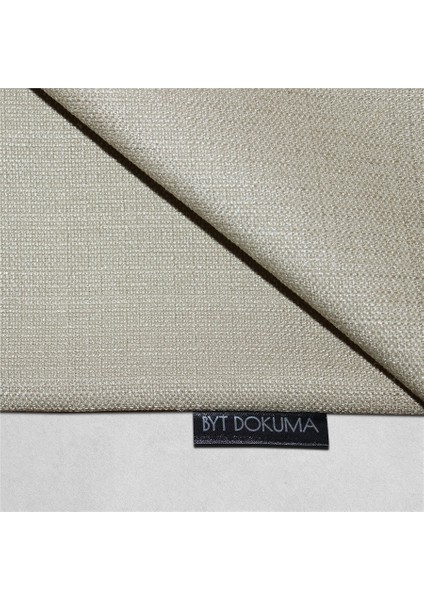 4'lü Keten Görünümlü Kırlent Kılıfı Krem