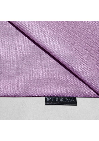 4'lü Keten Görünümlü Kırlent Kılıfı Mor