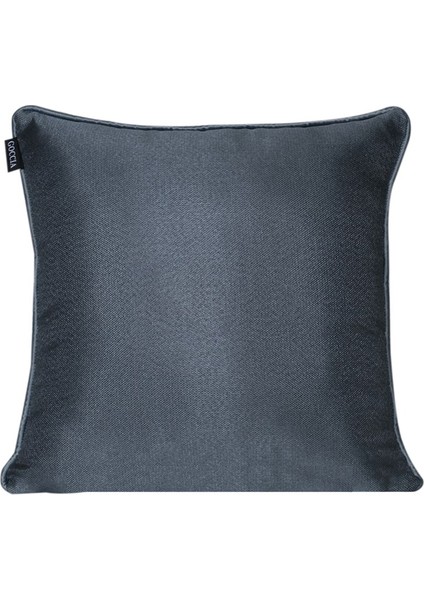 4'lü Parlak Fitilli Kırlent Kılıfı Mavi Siyah fırsatları