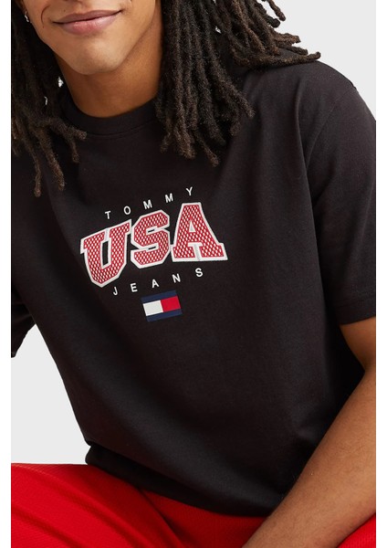 Pamuk Regular Fit Bisiklet Yaka T Shirt Erkek T Shirt DM0DM16406 Bds modelleri